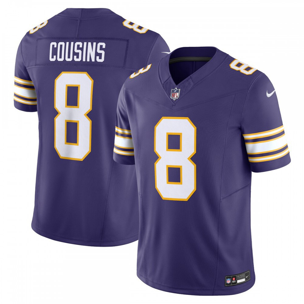 Kirk Cousins Minnesota Vikings Nike Vapor F.U.S.E. Limited Jersey - Purple-Profan Arena